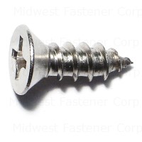Phillips Flat Sheet Metal Screws 14 X 3/4 Stainless Steel – Durable Fasteners