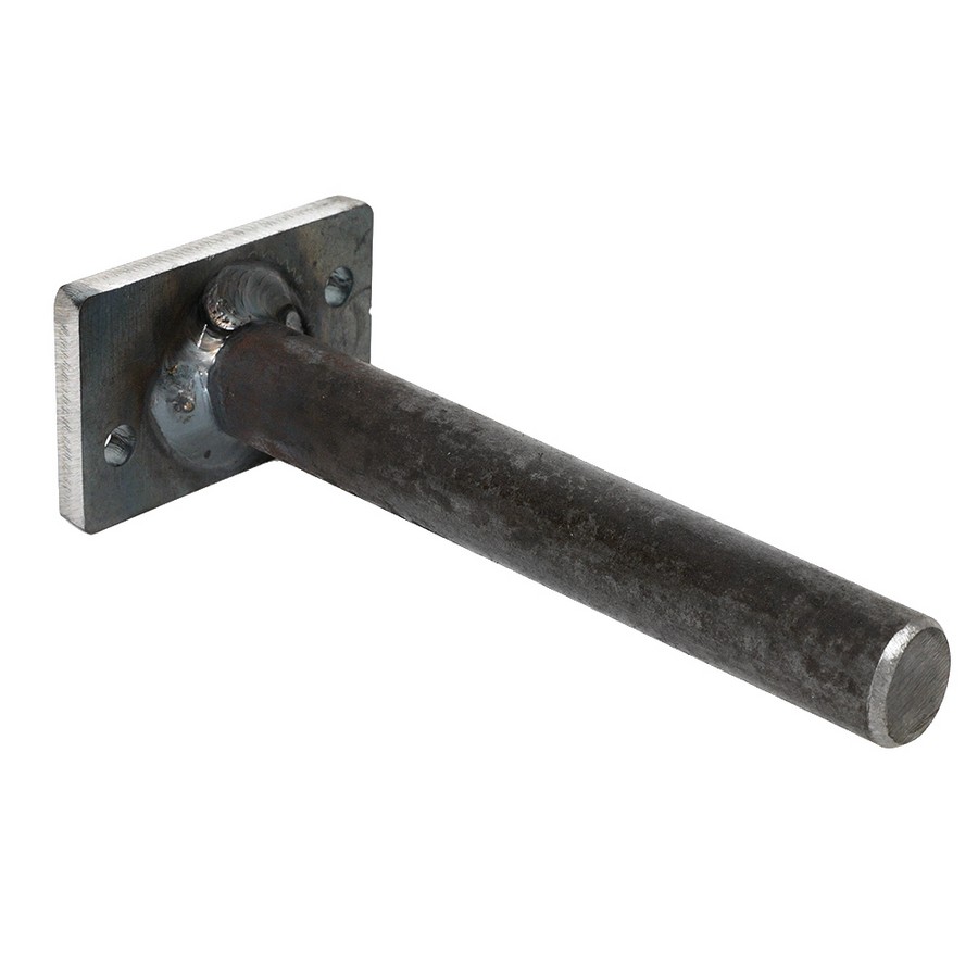 6″ x 1-1/2″ x 2-1/2″ Floating Mantel Support Rod Steel Federal Brace FB-32164