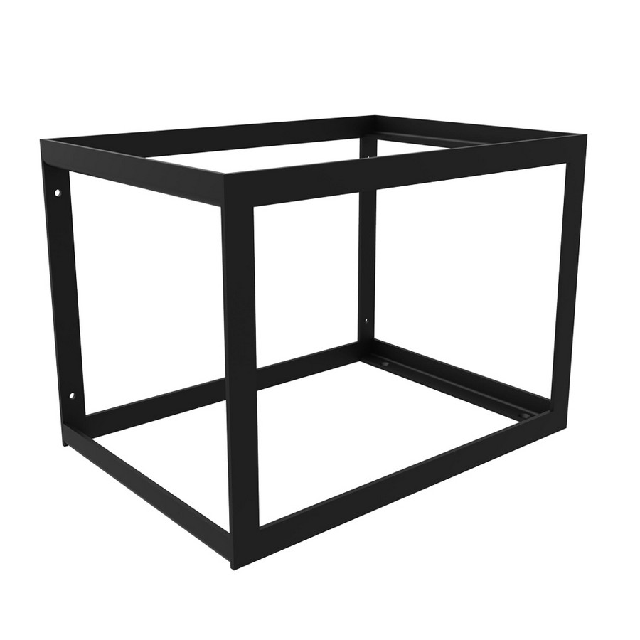 17″ x 12″ x 12″ Model A Steel Cube Cabinet Black Federal Brace FB-08504