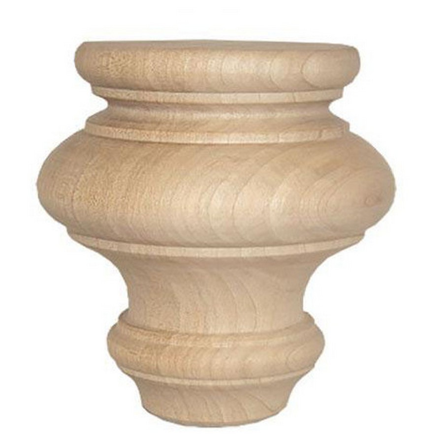 4″ Classic Round Bun Foot Maple WE Preferred SZDW11163MA