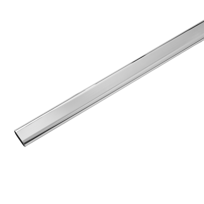 BHP 1200CH 12’ Oval Closet Rod, Chrome
