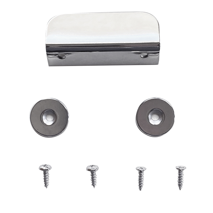 BHP 133CH Magnetic Catch – 1 Bracket, Chrome