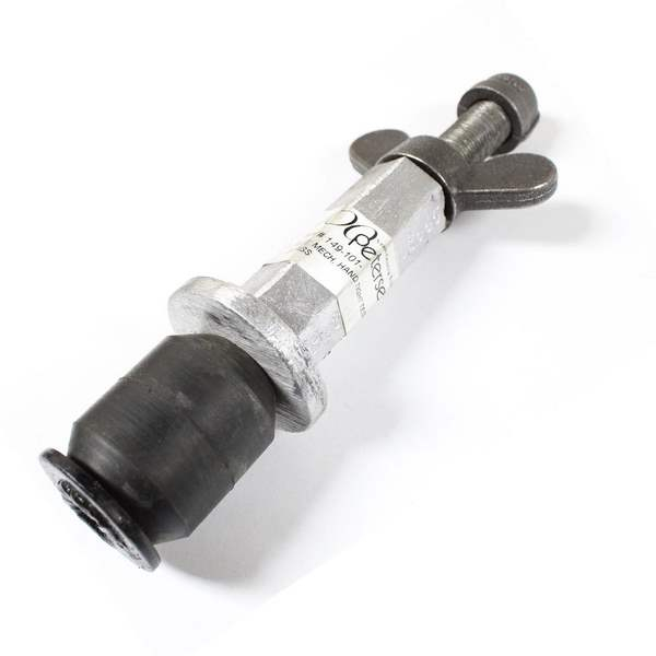 Petersen 149-101- 1.5″-2.1″ Dia Hand Tight Single Aluminum Test Pipe Plug, 3/8″ Bypass