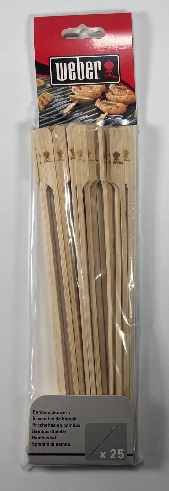 25-Pc. Bamboo Skewer Set