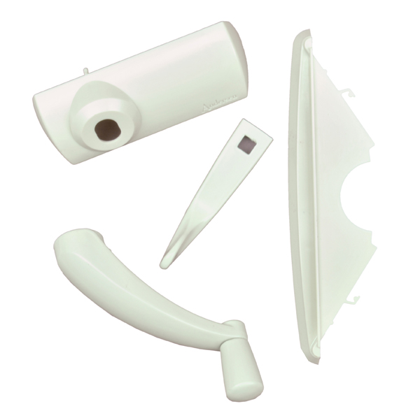 White Casement Crank Handle Model #1361536 For Windows
