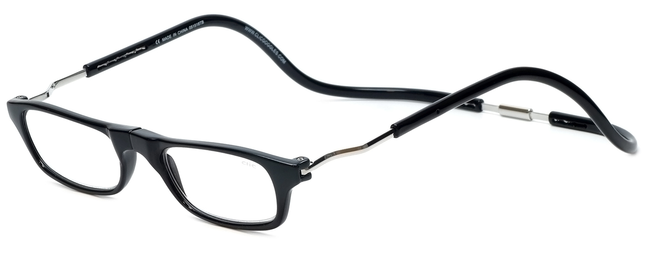 CLIC MAGNETIC READING GLASSES XXL BLK 1.75