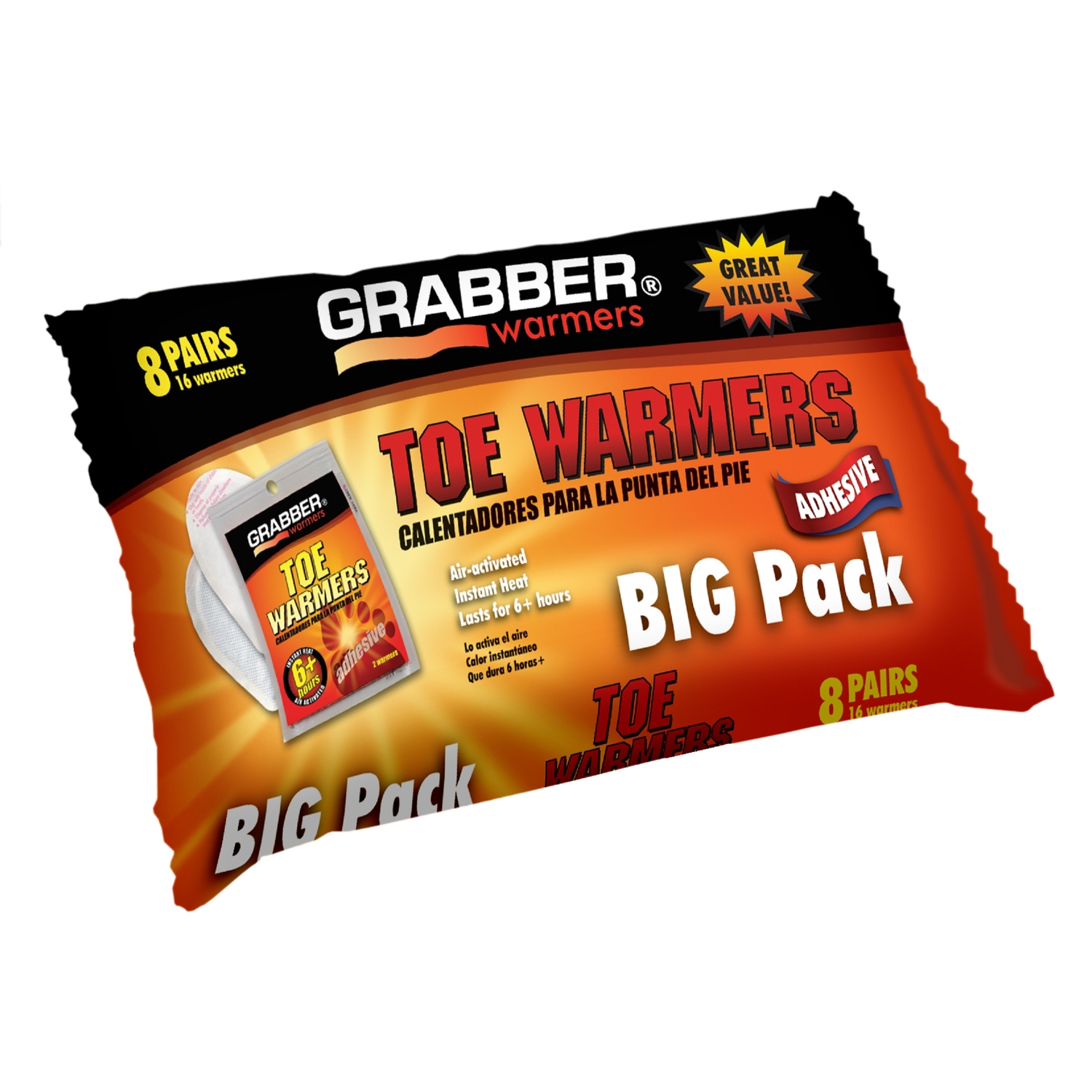Toe Warmers, 8 Pairs