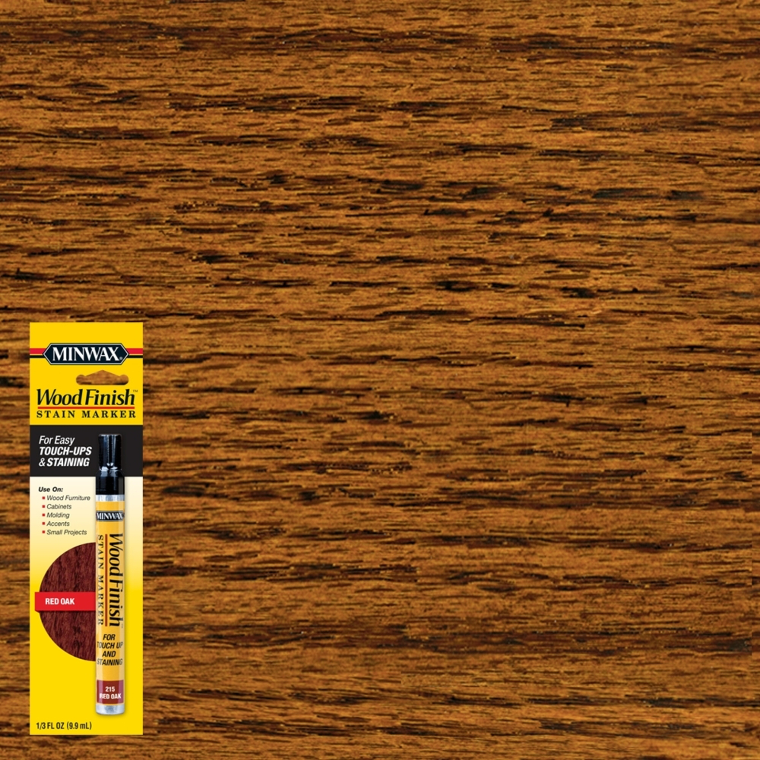Wood Finish Red Oak Stain Marker 0.33 Oz – Touch-up For Wood Surfaces