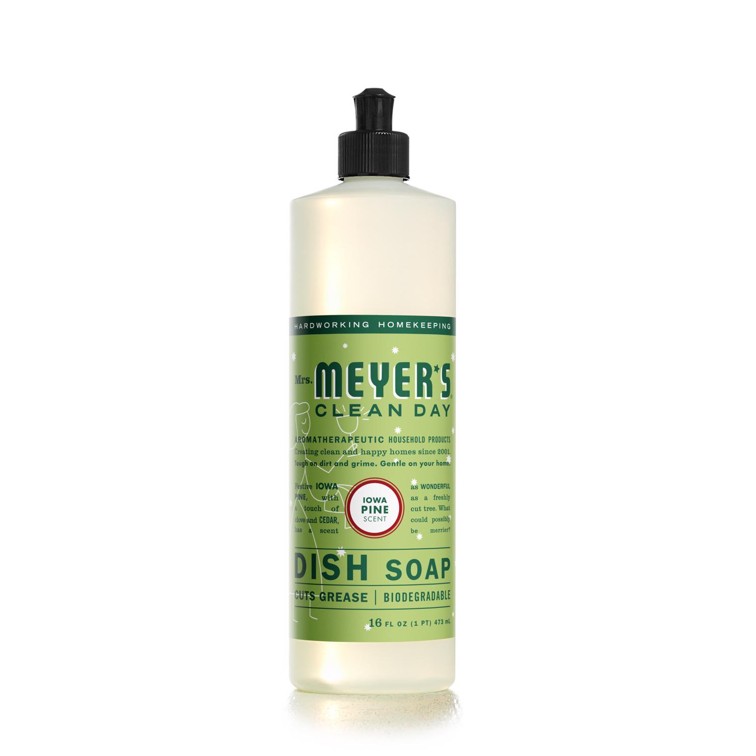 Liquid Dish Soap, Holiday Iowa Pine Scent, 16 oz.