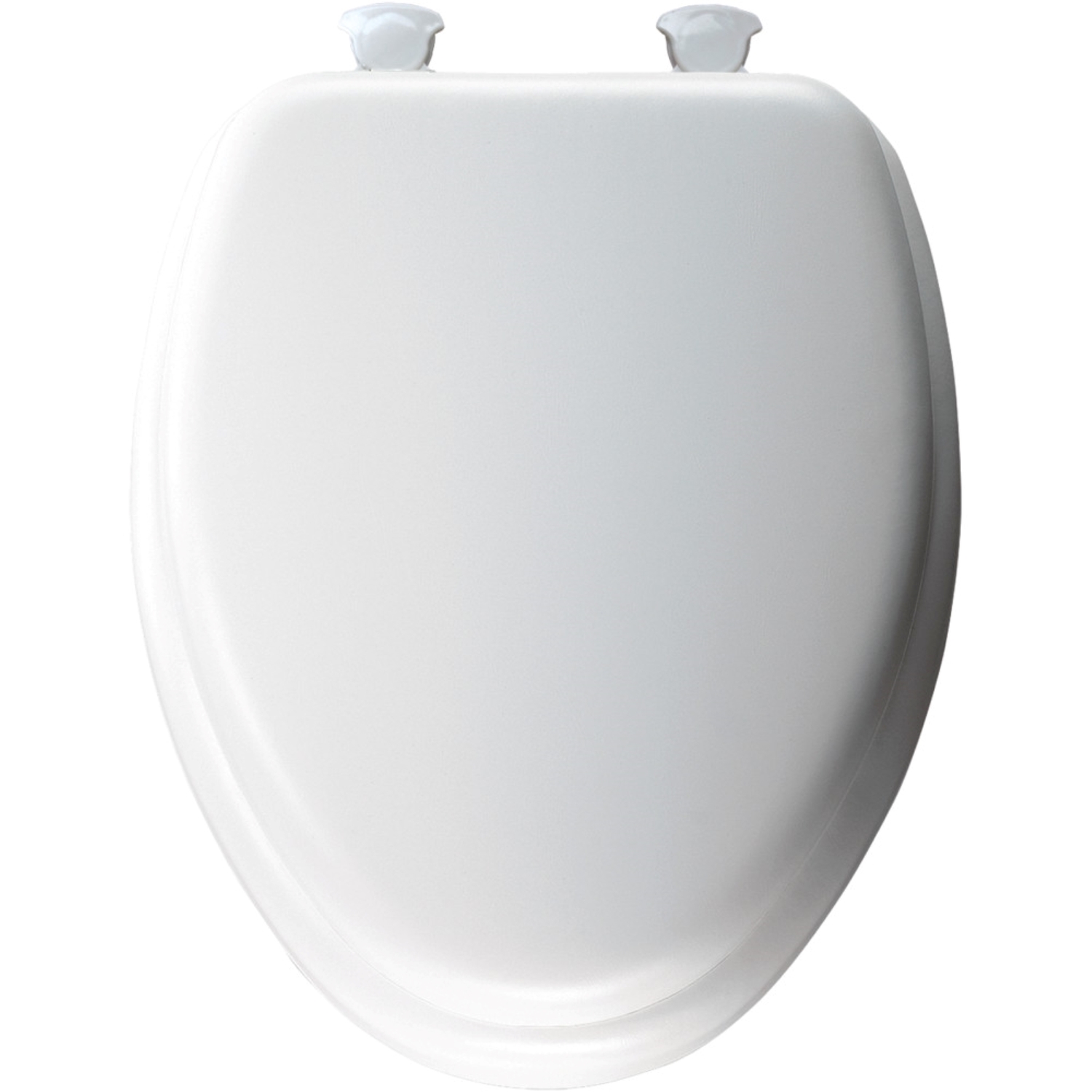 Elongated Closed Front Premium Soft White Toilet Seat 115ec-000