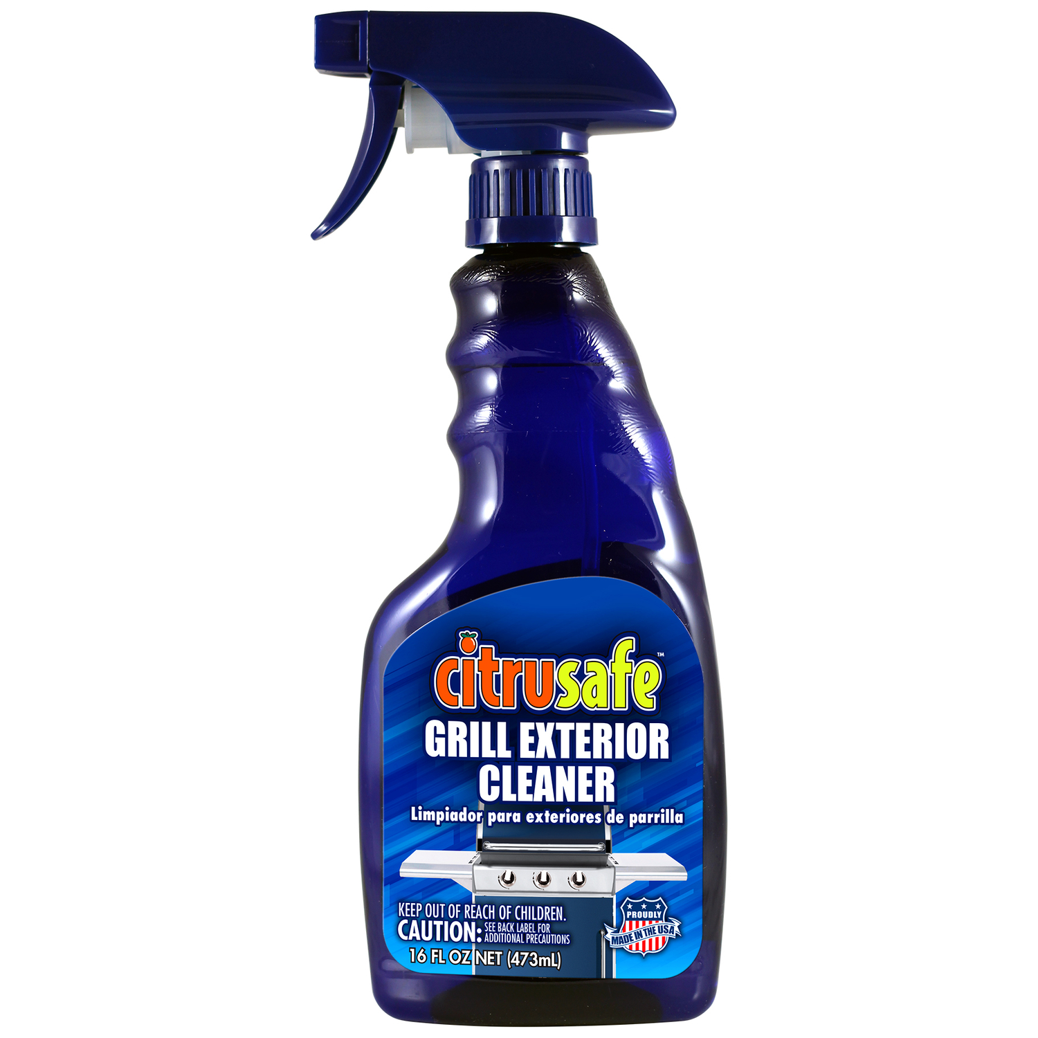 Grill Exterior Cleaner 16 Oz Liquid – Streak-free Formula