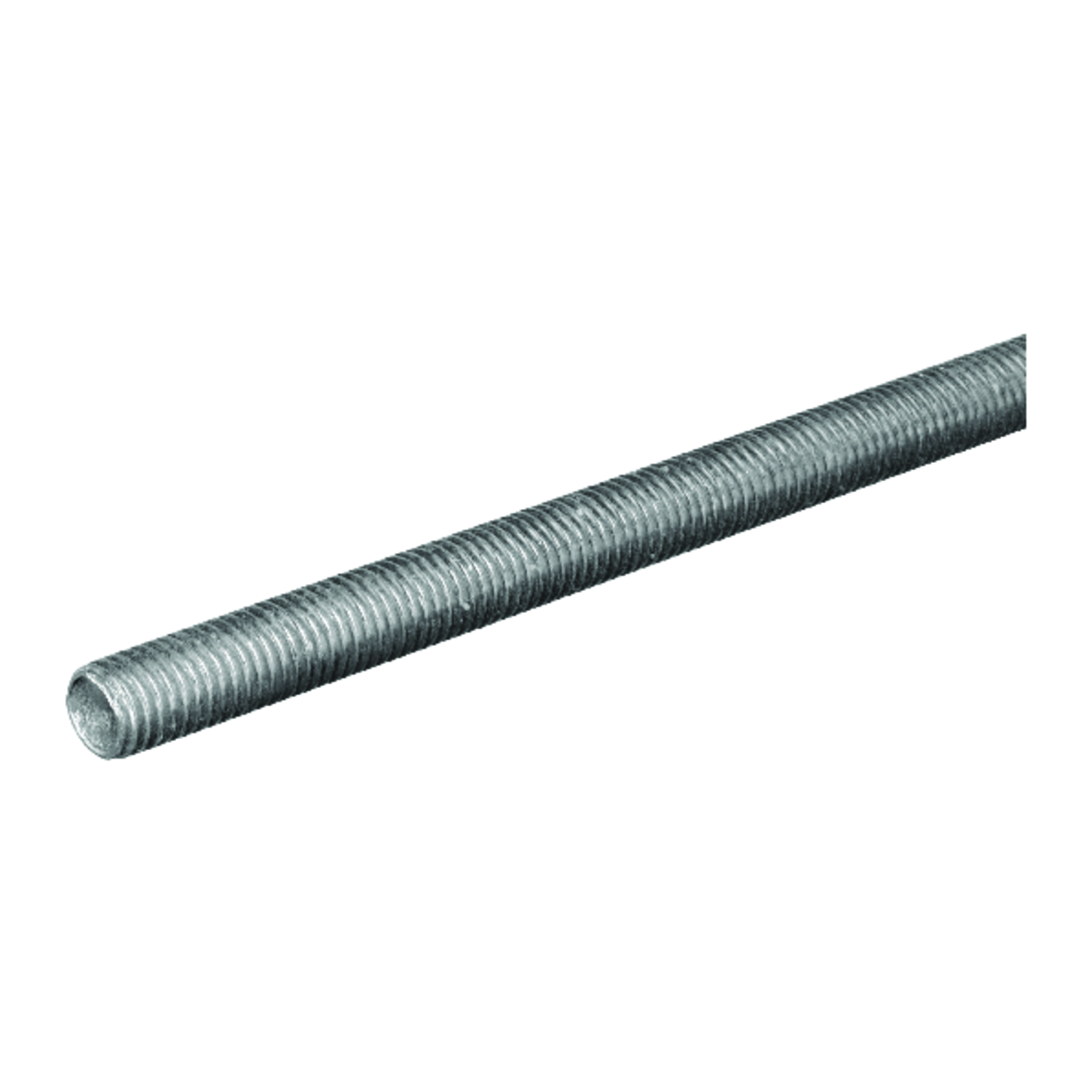 Steelworks 1/4 In. X 3 Ft. Zinc-plated Steel Threaded Rod