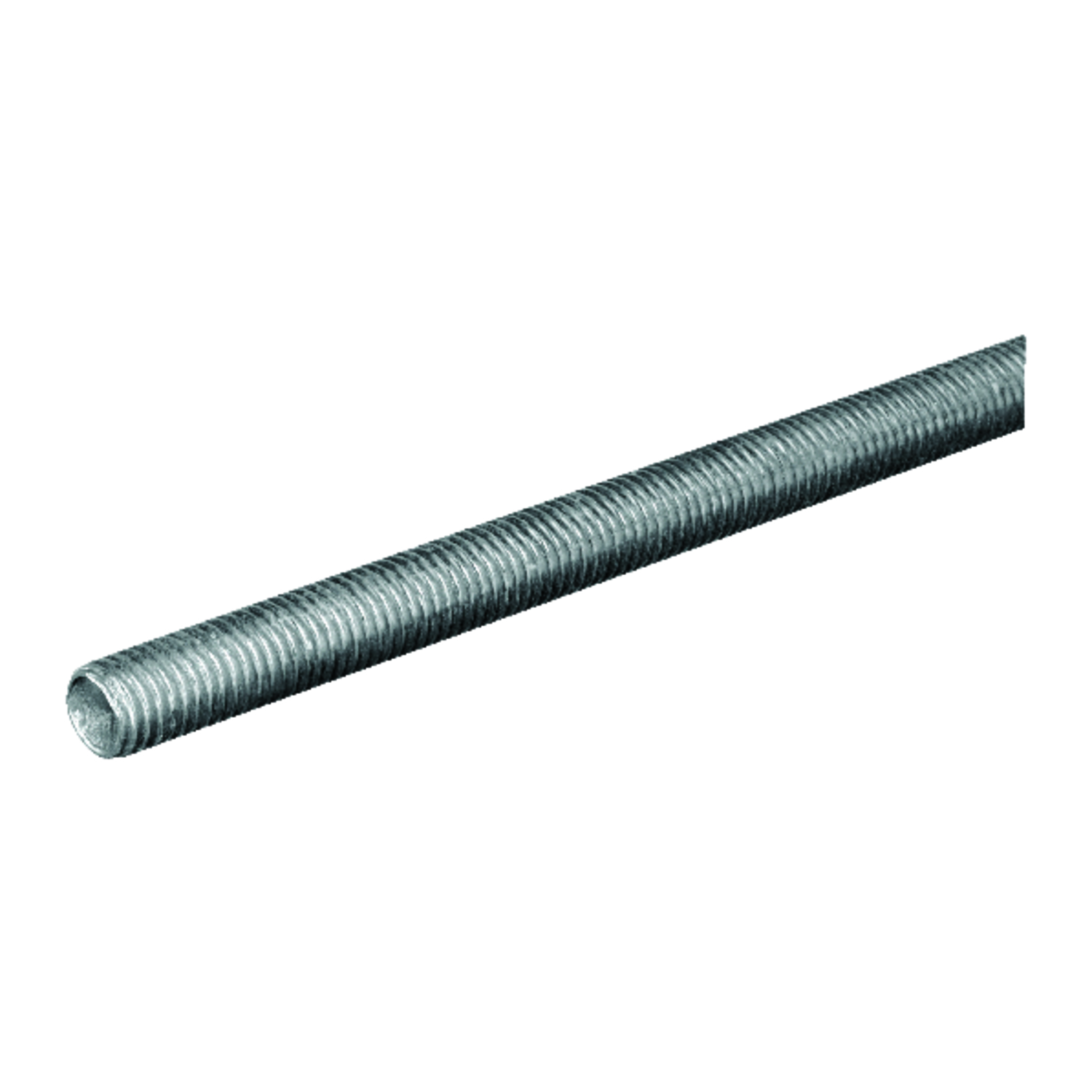 Steelworks 7/16 In. X 24 In. Zinc-plated Steel Threaded Rod
