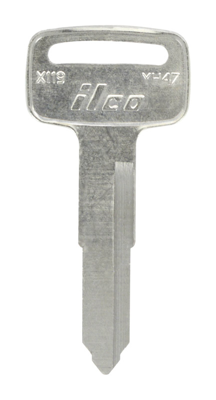 Hillman Automotive Key Blank YM58/X119 Double sided For Yamaha