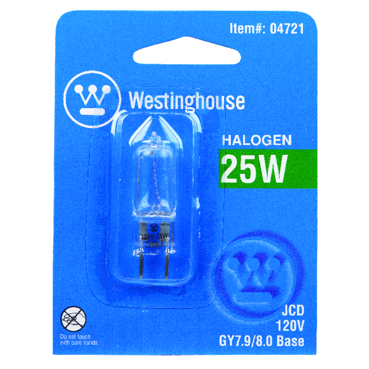 Light Bulb, Halogen, Clear, 25-Watts
