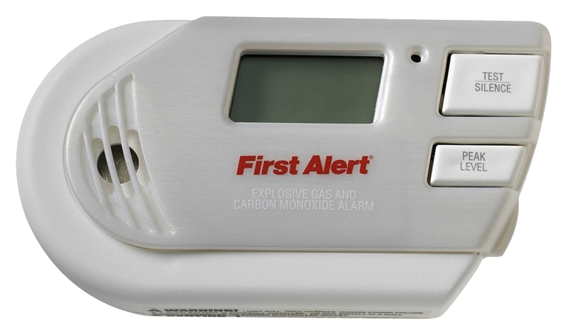 Plug-in 120v Electrochemical Carbon Monoxide & Gas Detector With Digital Display