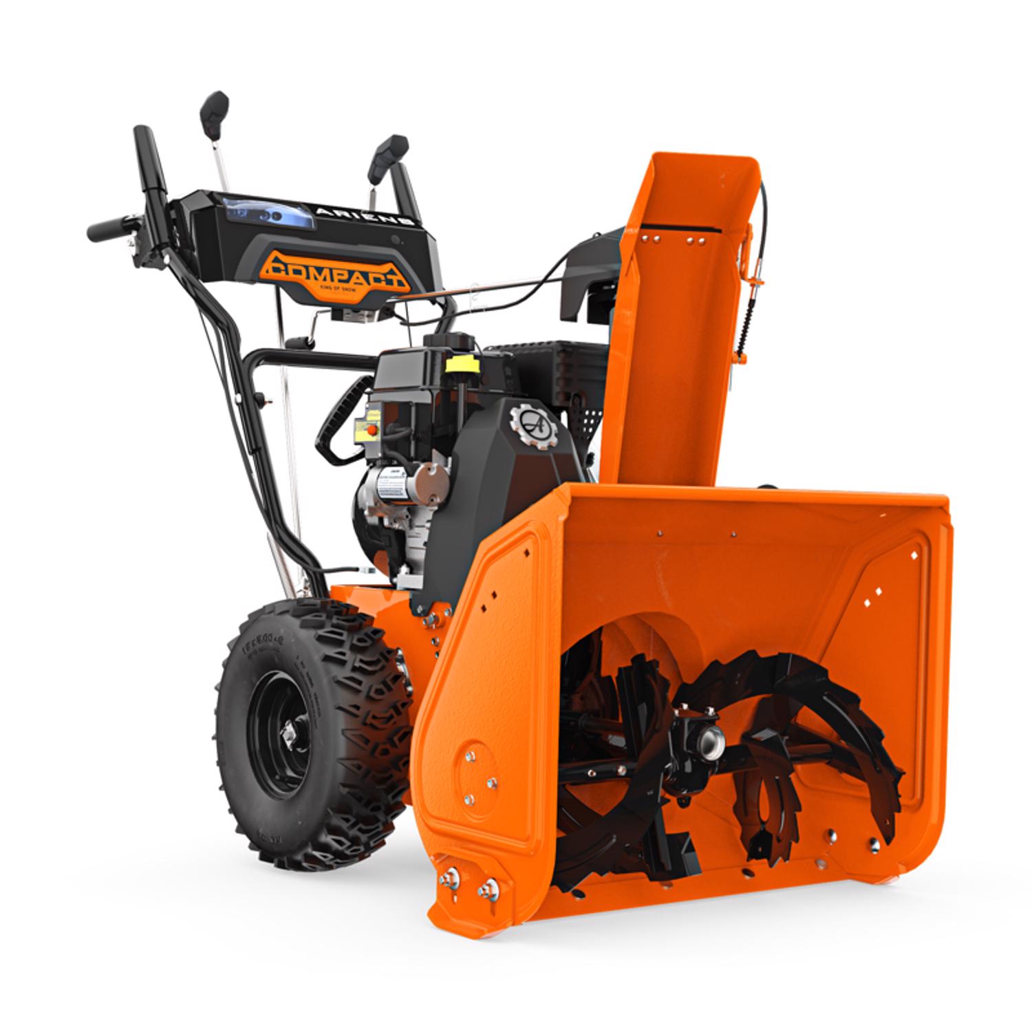 24 In. 223 Cc Two-stage Gas Snow Thrower With Auto-turn Feature