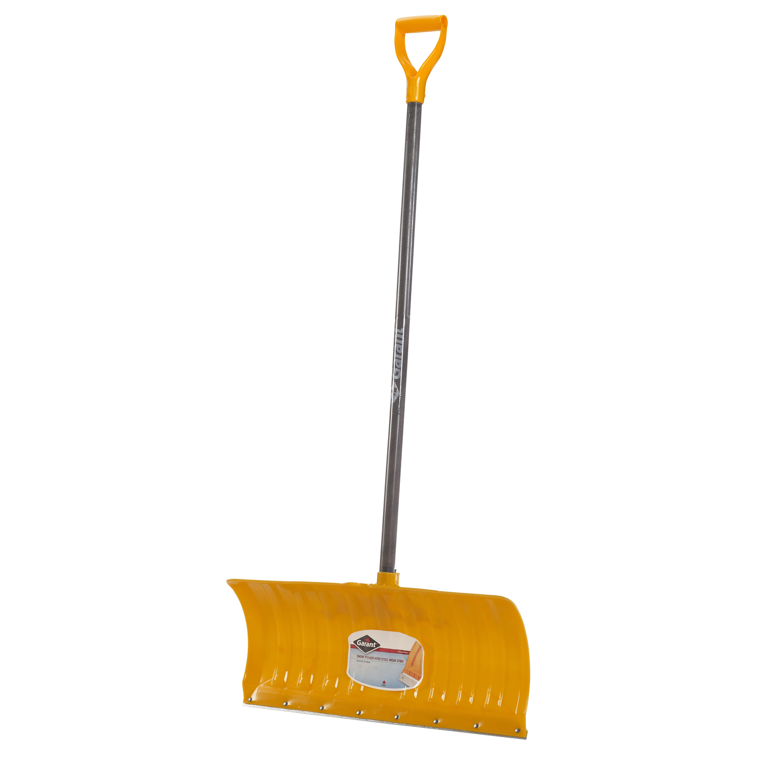 Alpine 26 In. Poly Snow Pusher With 46.25 In. Wood Handle