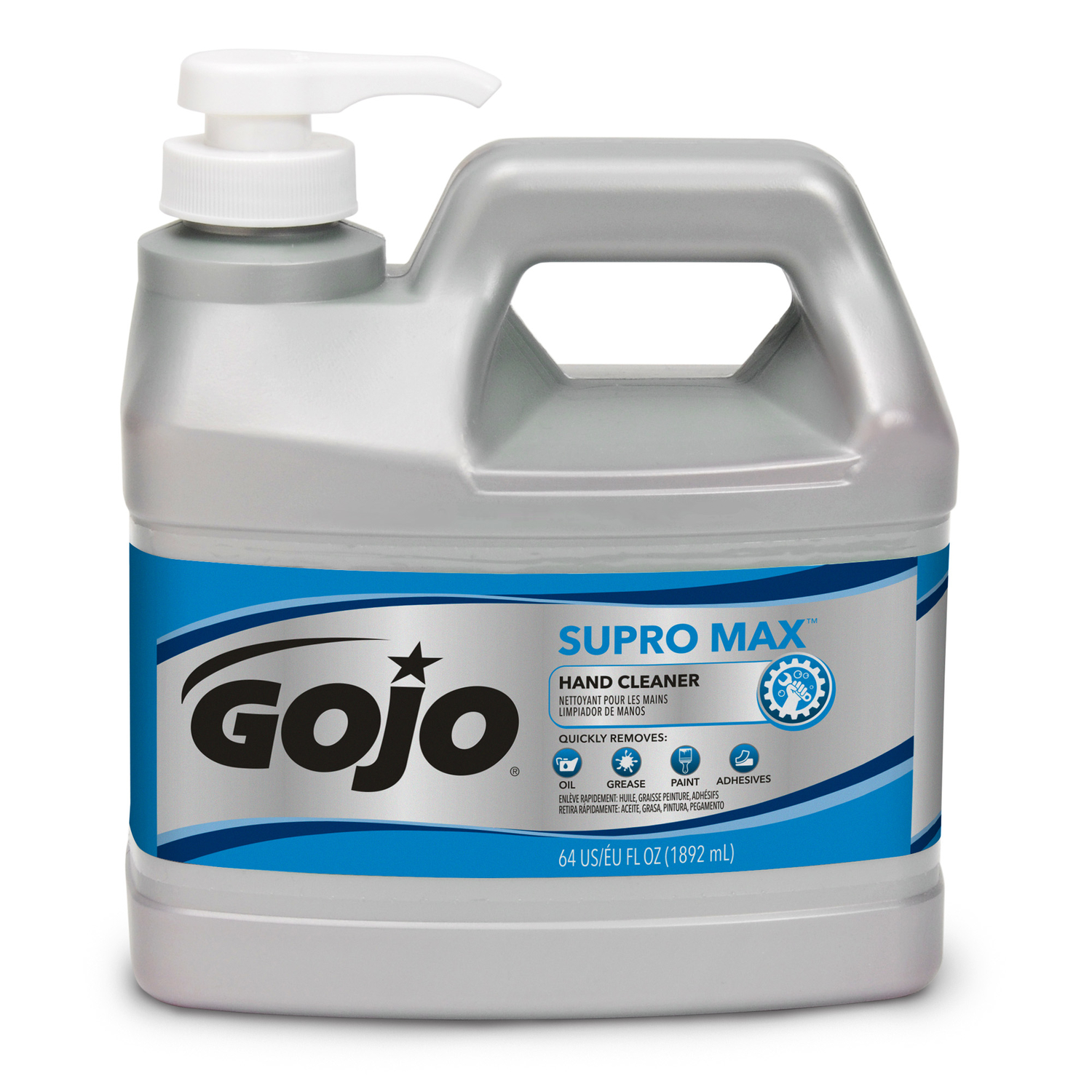 Supro Max Floral Scent Hand Cleaner 0.5 Gallon With Pump Dispenser