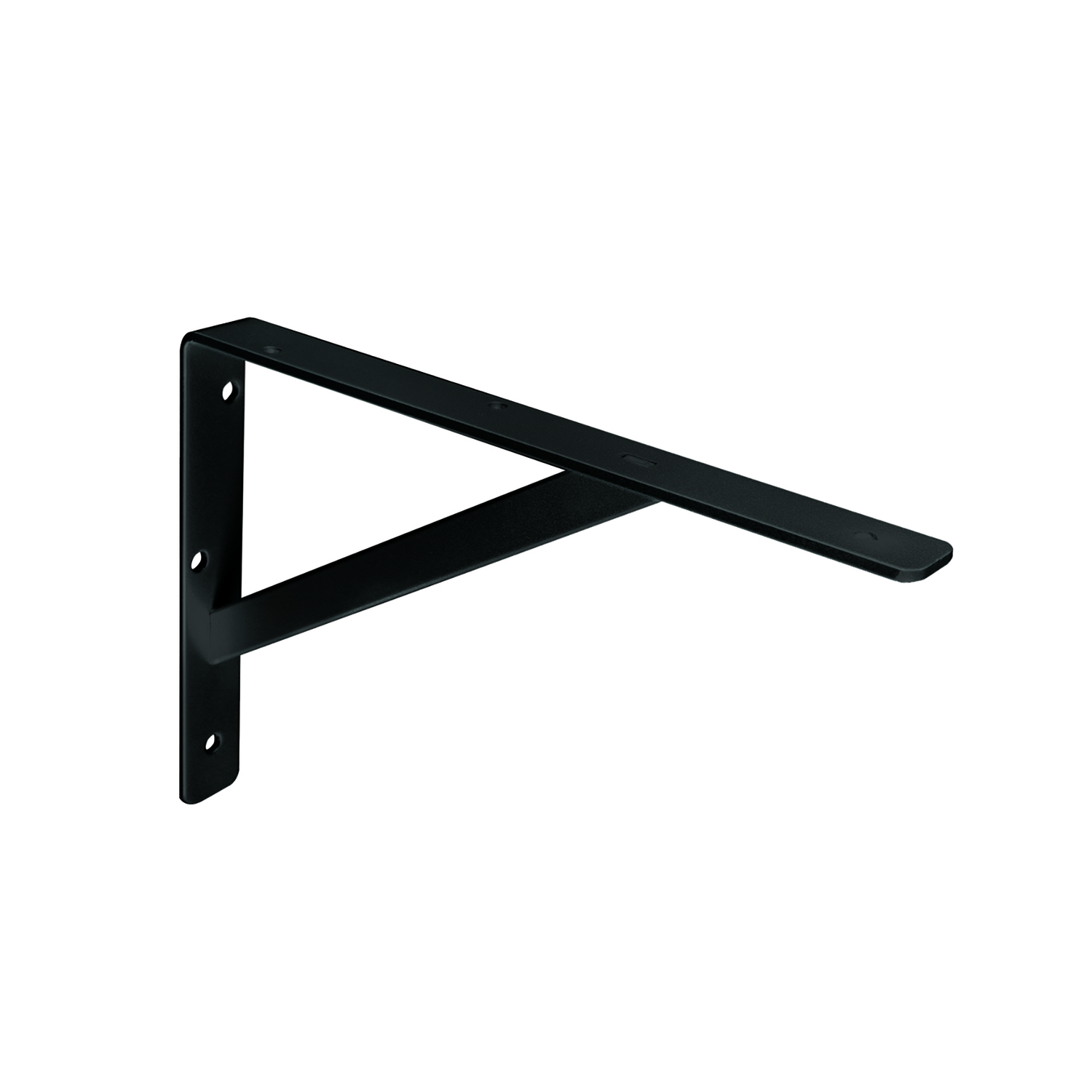 208 Series 12 In. Black Super Duty L-bracket – 1200 Lb Capacity
