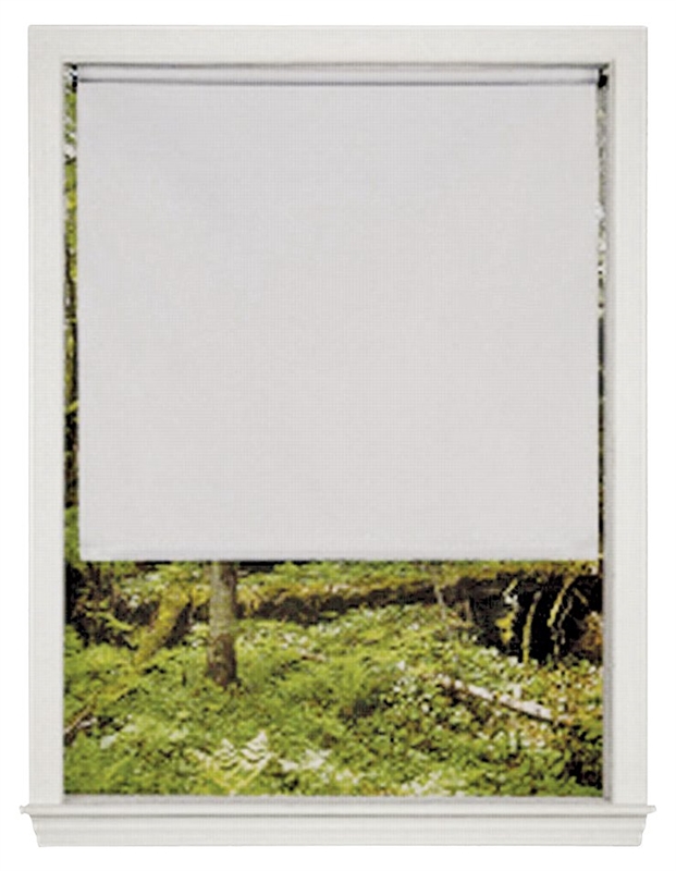 White Vinyl Roller Window Shade 55 X 66-inch, Model Srsmwf5506601d