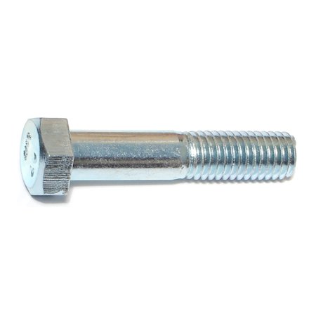 1/2-13 X 2-1/2 Zinc Plated Grade 2 Coarse Thread Hex Bolts