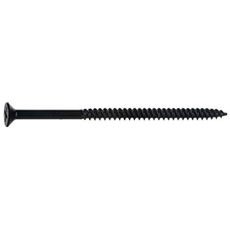 8 x 3 Black Phosphate Phillips Flat Twinfast Wood Screws