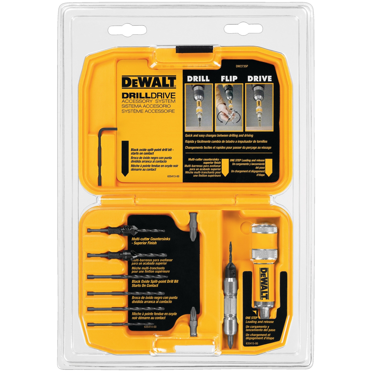 Steel Drill Drive Set 12 Piece With 5/16 In. Hex Shank