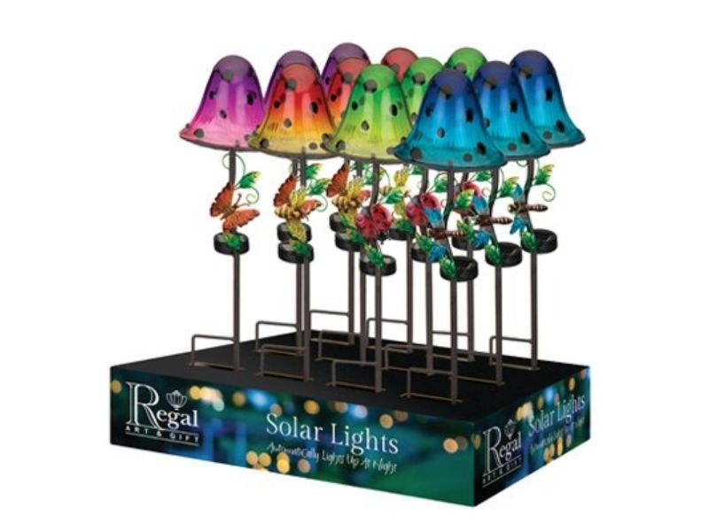 Mushroom Stake, Assorted Colors, 21.25-inch – Garden Decor