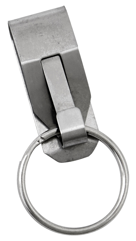 Stainless Steel Safety Key Clip With Split Ring – Model Kc181