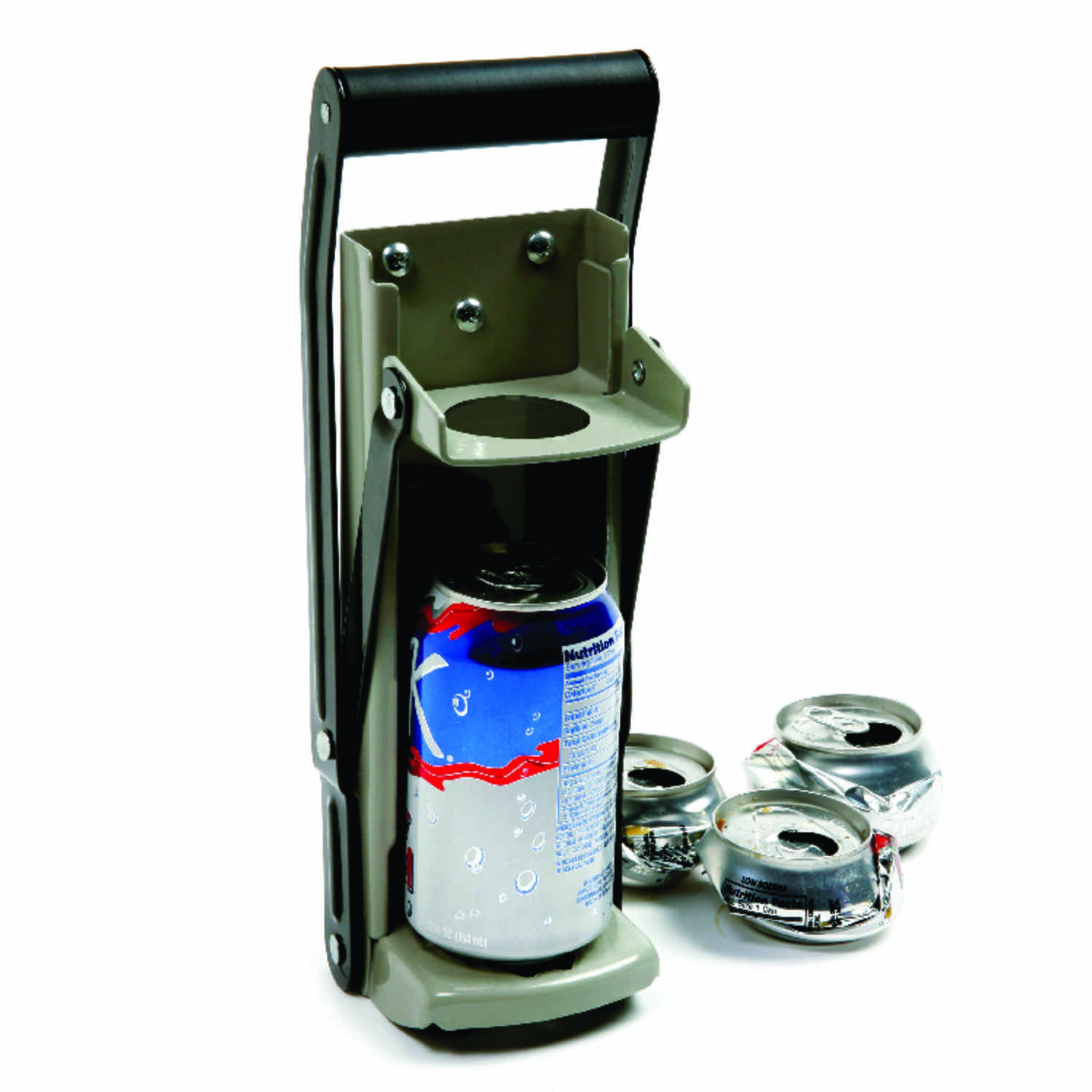 Deluxe Can Crusher For 12oz & 16oz Cans And Plastic Bottles – Model 1305