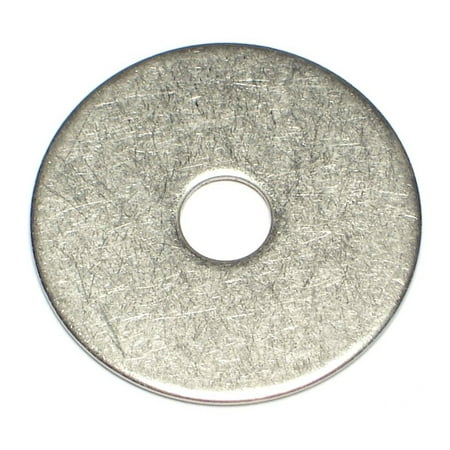 1/4 X 1-1/4 Inch Stainless Steel Fender Washers – 18-8 Grade