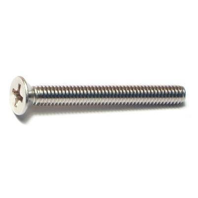8-32 X 1-1/2 Inch Stainless Steel Phillips Flat Head Machine Screws – 18-8 Coarse Thread