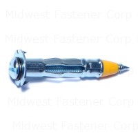 1/8 Inch Short Zinc Hollow Wall Drive Anchors – Pack Of 100