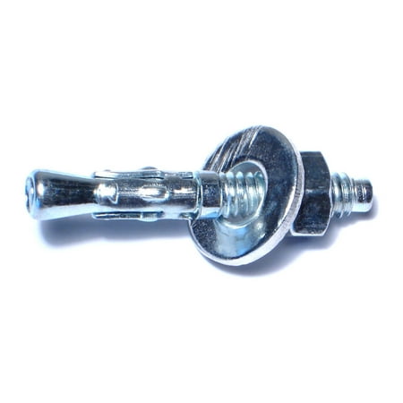 1/4 x 1-3/4 Zinc Concrete Wedge Anchors