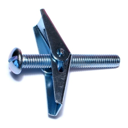 3/8-16 x 3 Zinc Round Head Toggle Bolts