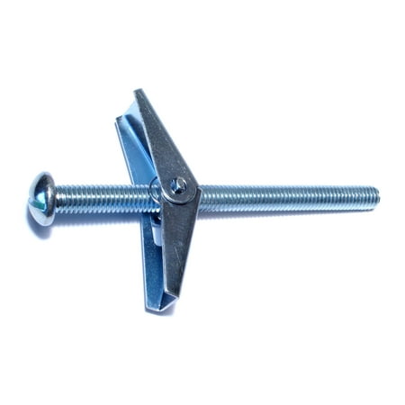 3/8-16 x 5 Zinc Round Head Toggle Bolts