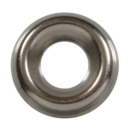 No. 12 Nickel Plated Steel Finishing Washers – 100 Count