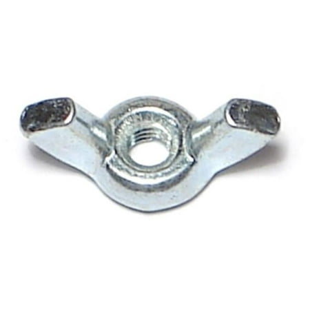 #8-32 Zinc Plated Steel Cold Forged Wing Nuts – 29/32 Inch Size