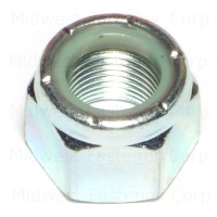 5/8-18 Zinc Fine Nylon Insert Lock Nuts – Grade 2 Steel – 25 Count