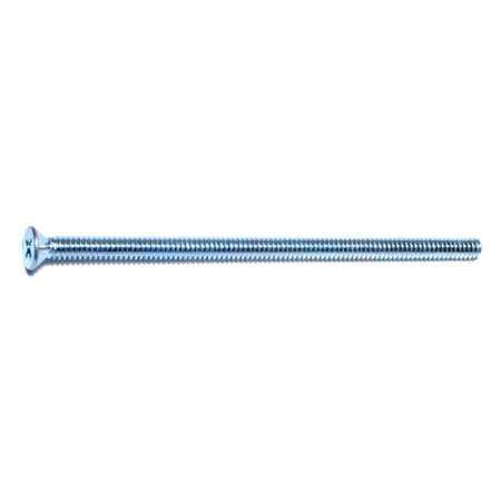 10-24 X 4 Zinc Plated Steel Phillips Flat Head Machine Screws – Coarse Thread