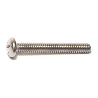 8-32 X 1-1/4 Stainless Steel Phillips Pan Head Machine Screws – 18-8 Coarse Thread