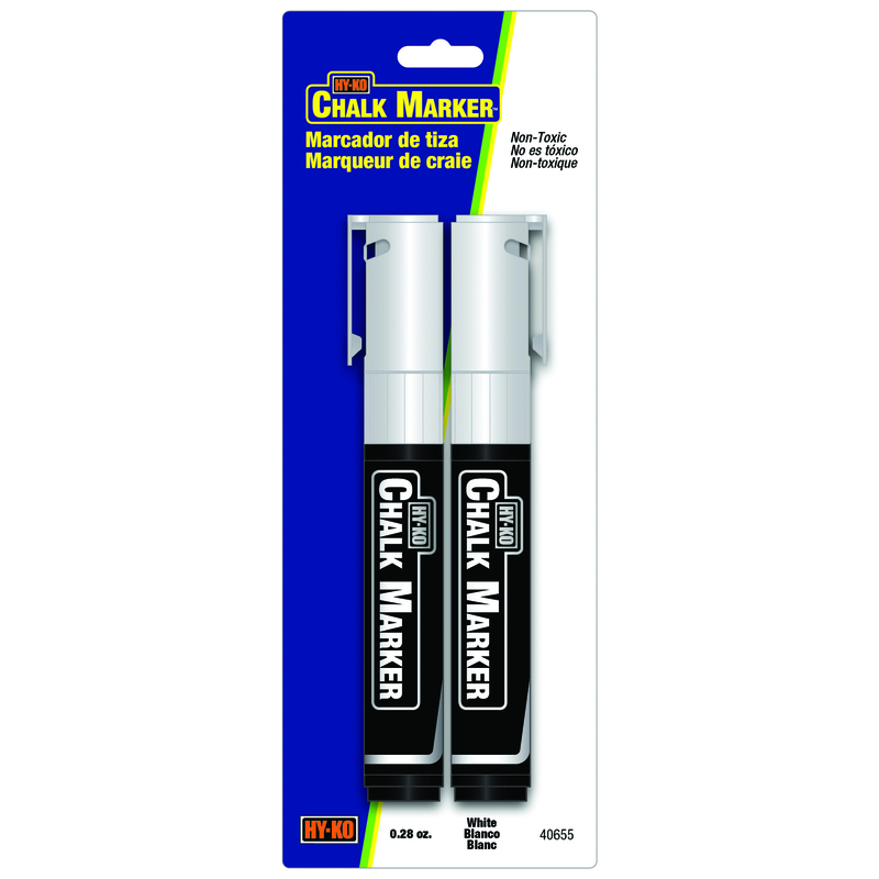 Hy Ko Products Chalkpen 2pk