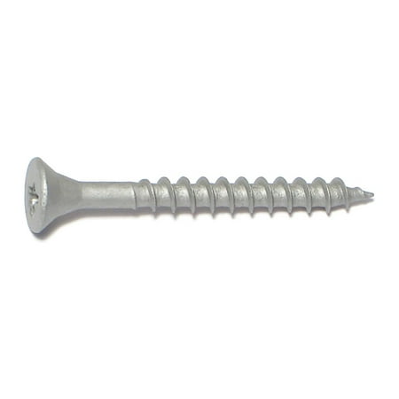 #7 X 1-5/8 Silver Phillips Deck Screws – Ruspert Coated Steel