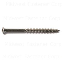 #7 X 2-1/4 Stainless Steel Square Drive Trim Head Deck Screws – Model Dstss-101