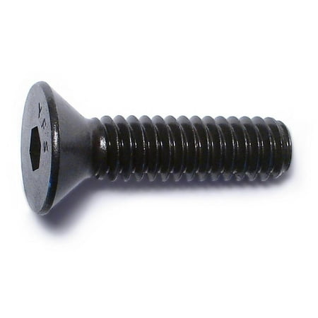 1/4-20 X 1 Black Oxide Flat Socket Cap Screws – Coarse Thread