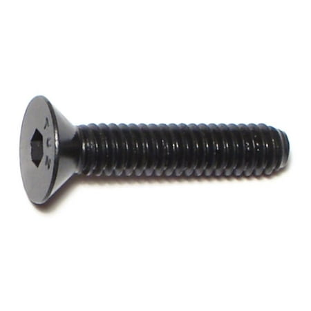 1/4-20 X 1-1/4 Black Oxide Flat Socket Cap Screws – Coarse Thread