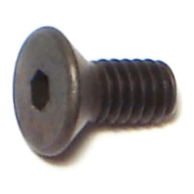 8-32 X 3/8 Inch Black Oxide Flat Socket Cap Screws – Coarse Thread