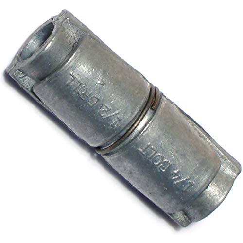 1/4 Inch Zinc Double Expansion Shields – Pack Of 100