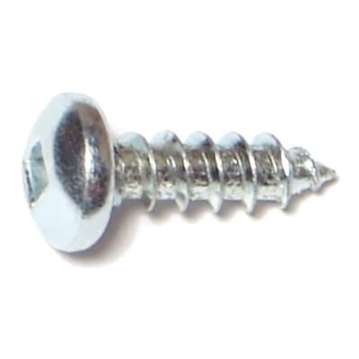 10 x 5/8 Zinc Square Drive Pan Sheet Metal Screws